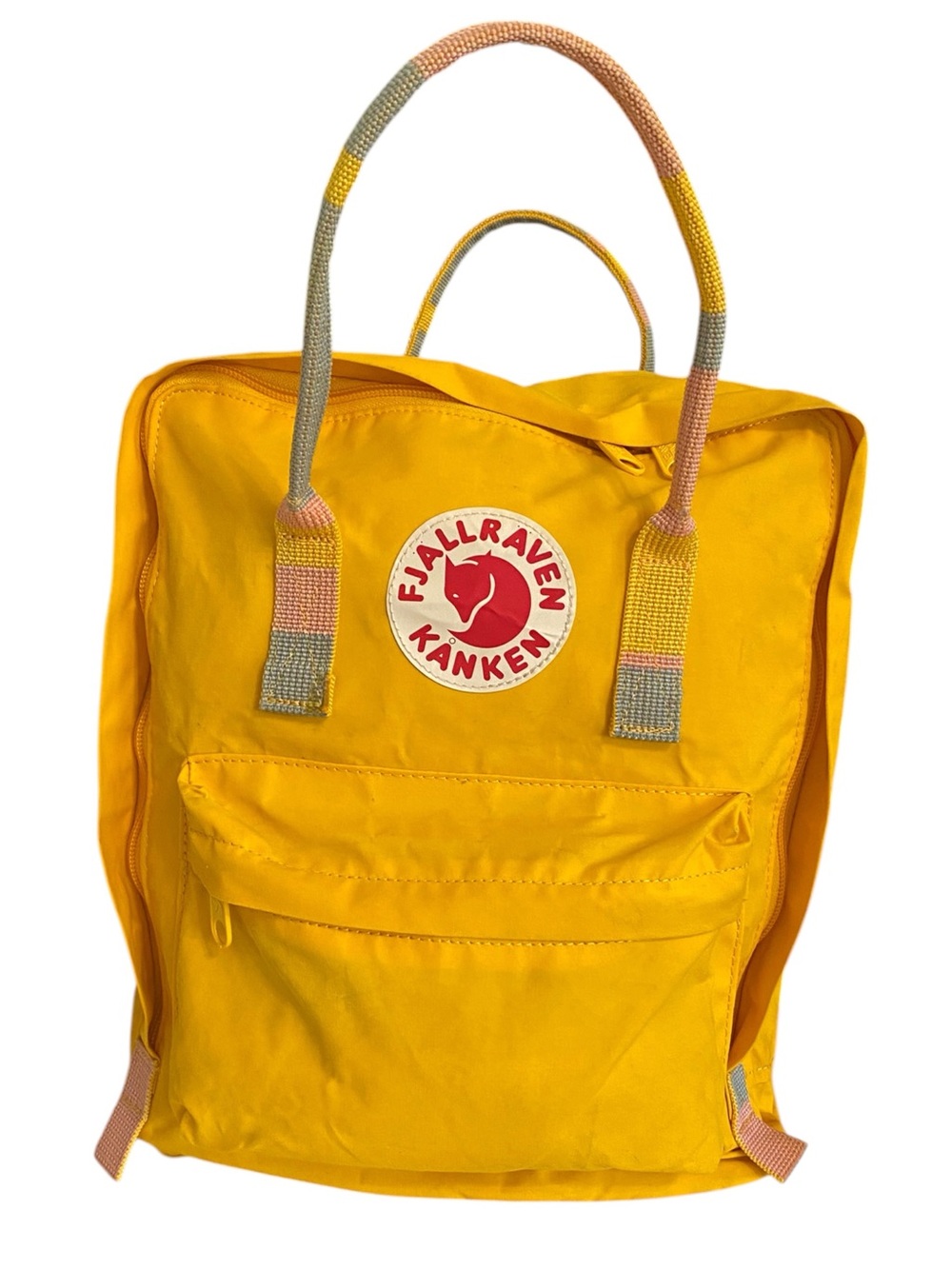 Fjällräven Kånken Classic 16L Backpack Warm Yellow Random Block Color